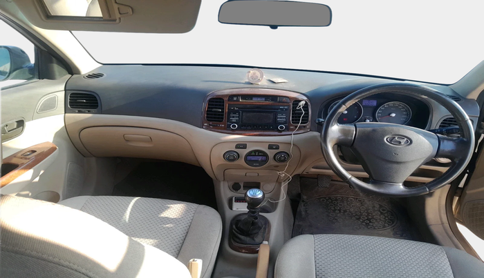 2010 Hyundai Verna TRANSFORM 1.6 SX VTVT, Petrol, Manual, 50,242 km, interior