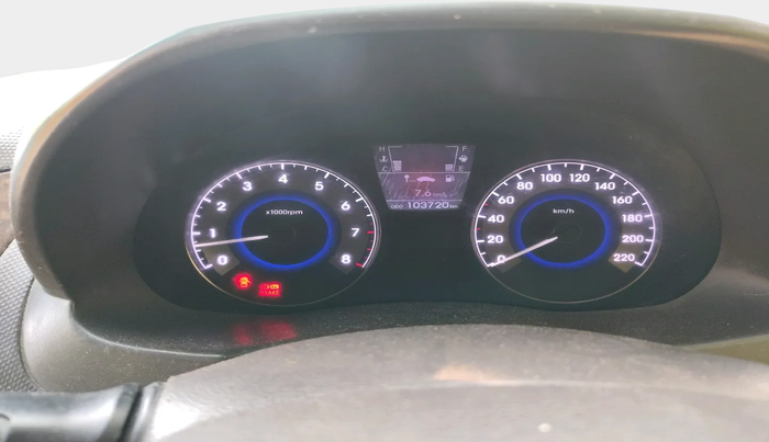 2012 Hyundai Verna FLUIDIC 1.6 VTVT SX, Petrol, Manual, 1,03,720 km, interior