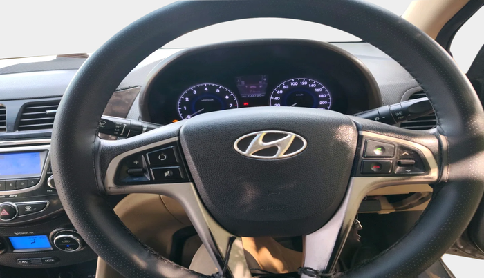 2012 Hyundai Verna FLUIDIC 1.6 VTVT SX, Petrol, Manual, 1,03,720 km, interior