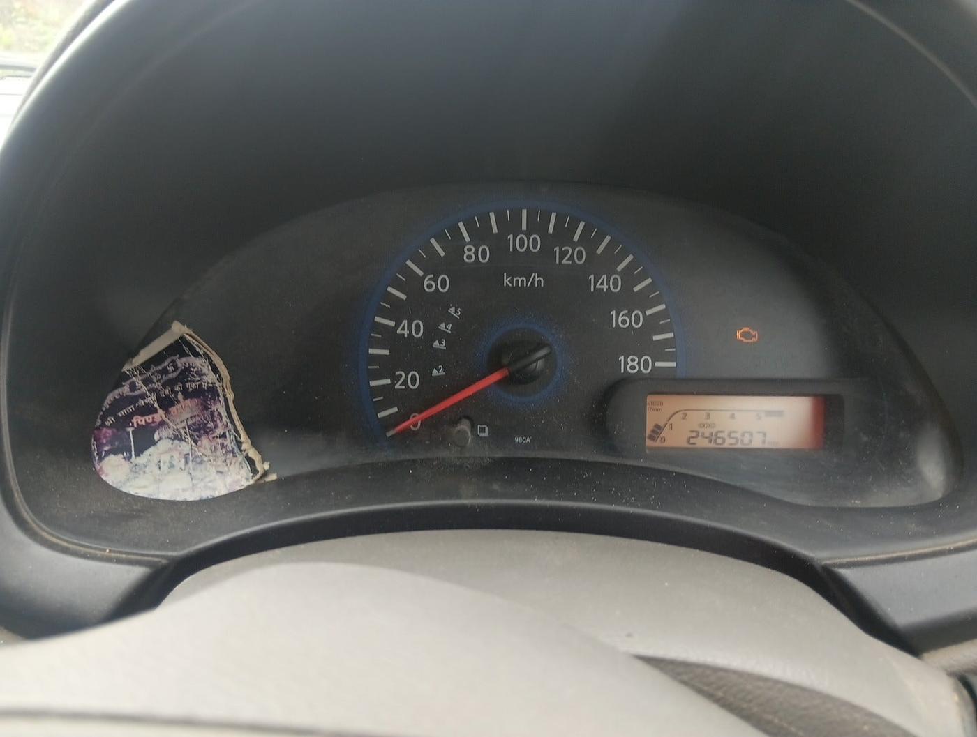 2015 Datsun Go A, Petrol, Manual, 2,46,507 km, interior