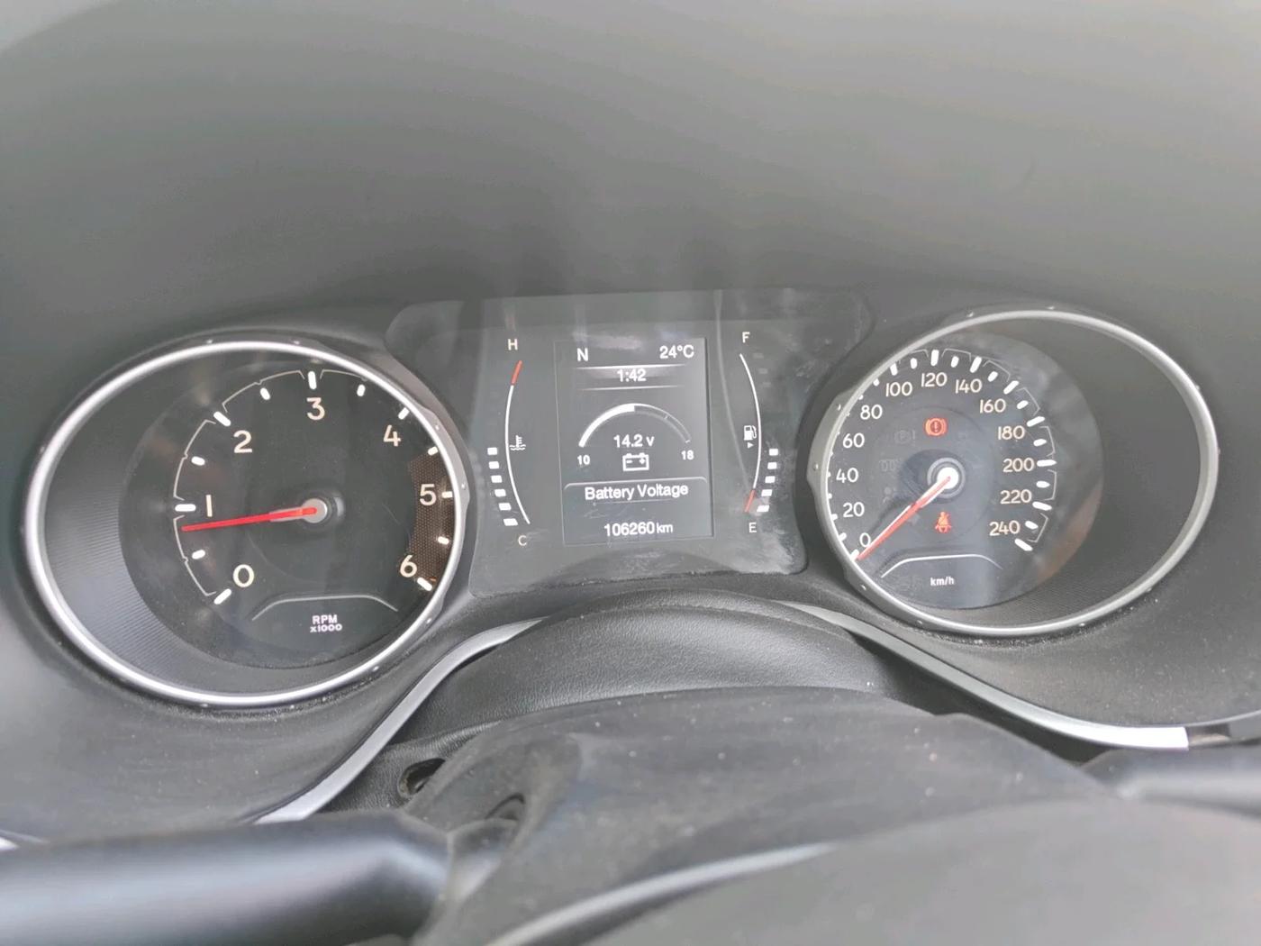 2018 Jeep Compass LIMITED 2.0 DIESEL, Diesel, Manual, 1,06,260 km, interior