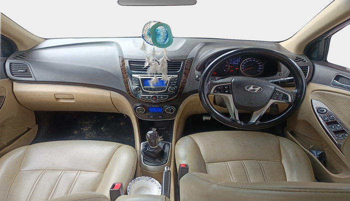 2012 Hyundai Verna FLUIDIC 1.6 CRDI EX, Diesel, Manual, 1,19,530 km, interior
