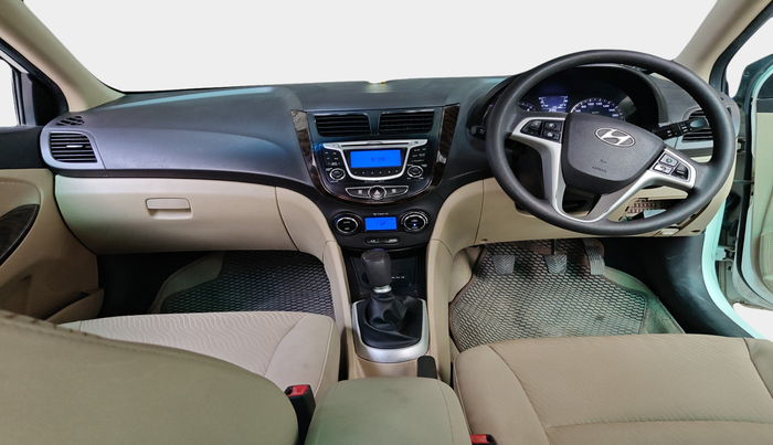 2014 Hyundai Verna FLUIDIC 1.6 CRDI EX, Diesel, Manual, 93,404 km, interior