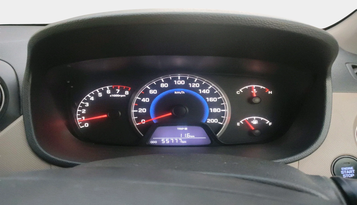 2013 Hyundai Grand i10 SPORTZ 1.2 KAPPA VTVT, Petrol, Manual, 55,777 km, interior