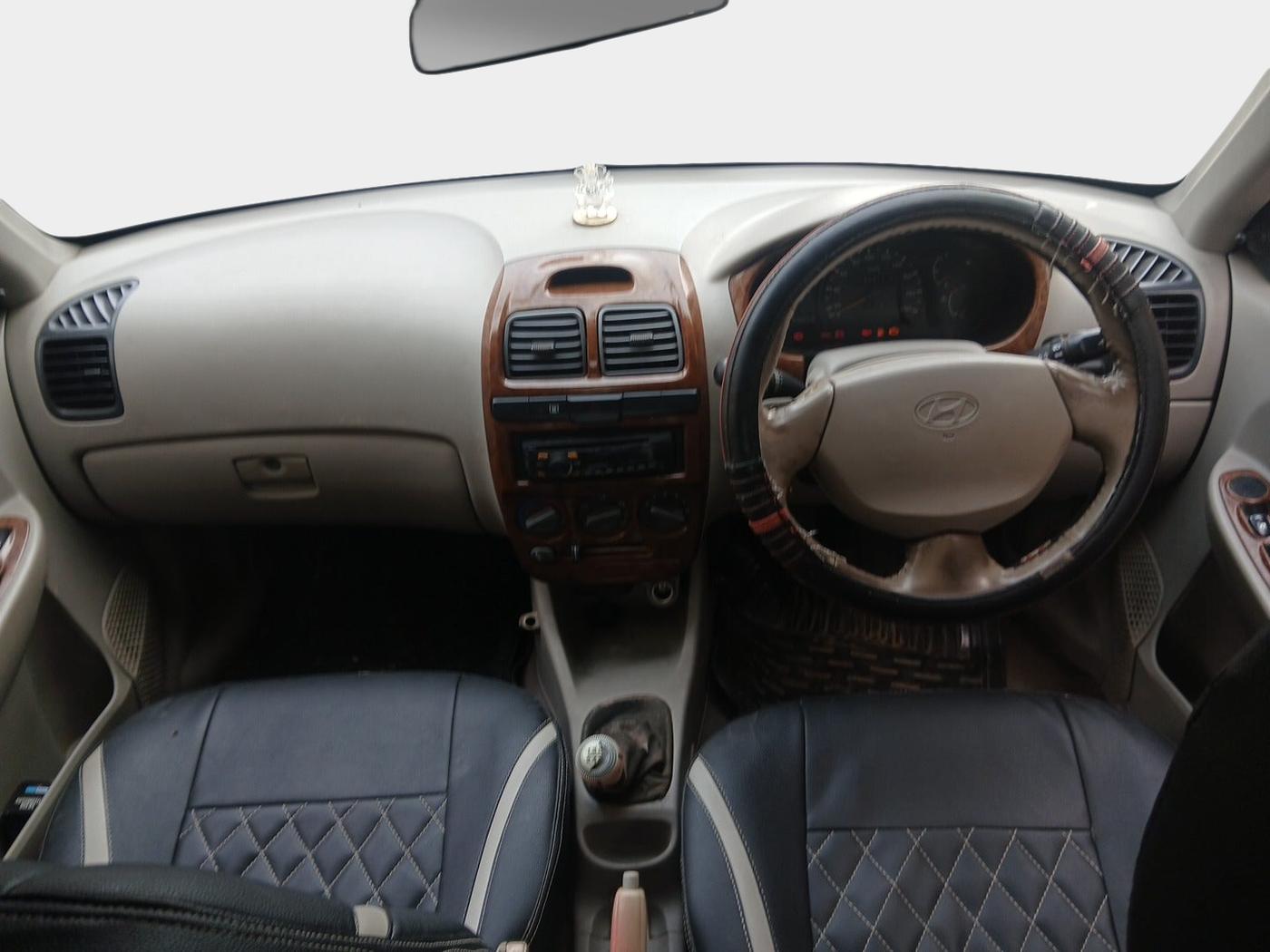 2011 Hyundai Accent EXECUTIVE, Petrol, Manual, 1,92,456 km, interior