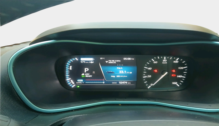 2022 Tata NEXON EV MAX XZ PLUS LUX FAST CHARGER, Electric, Automatic, 52,474 km, interior