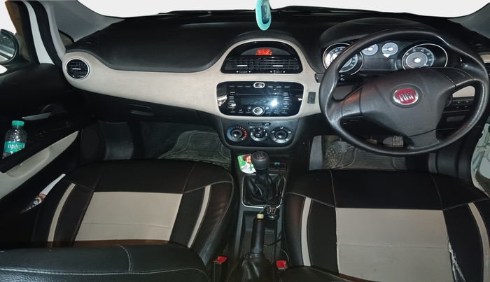 2014 Fiat Punto EVO MULTIJET 1.3 90 HP, Diesel, Manual, 1,72,156 km, interior