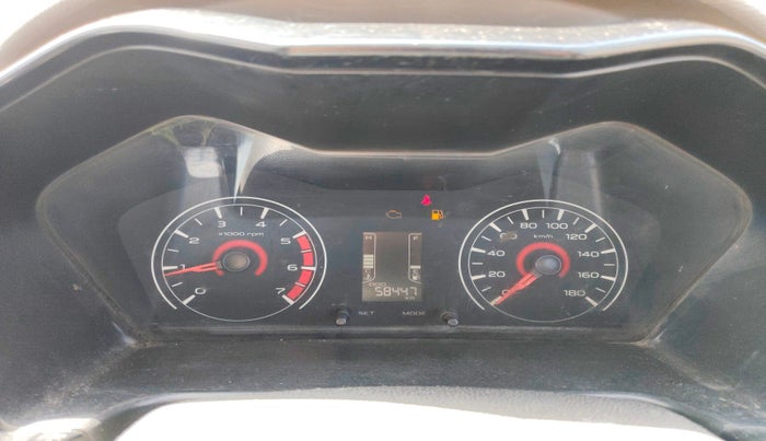 2016 Mahindra Kuv100 K4 6 STR, Petrol, Manual, 58,447 km, interior