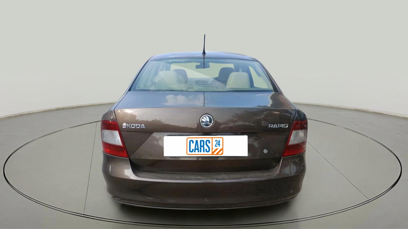 2015 Skoda Rapid 1.5 TDI CR ELEGANCE AT, Diesel, Automatic, 1,03,829 km, exterior