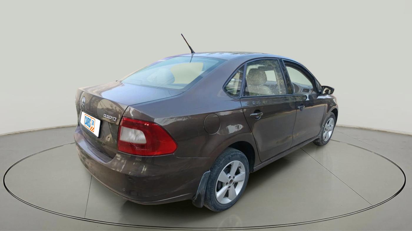 2015 Skoda Rapid 1.5 TDI CR ELEGANCE AT, Diesel, Automatic, 1,03,829 km, exterior