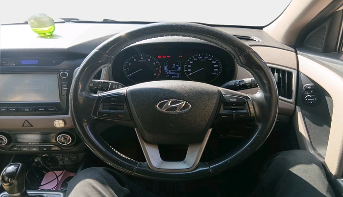 2017 Hyundai Creta SX PLUS AT 1.6 PETROL, Petrol, Automatic, 60,423 km, interior