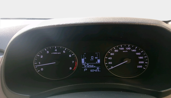 2017 Hyundai Creta SX PLUS AT 1.6 PETROL, Petrol, Automatic, 60,423 km, interior