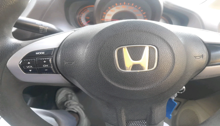 2013 Honda Brio S MT, Petrol, Manual, 92,620 km, interior