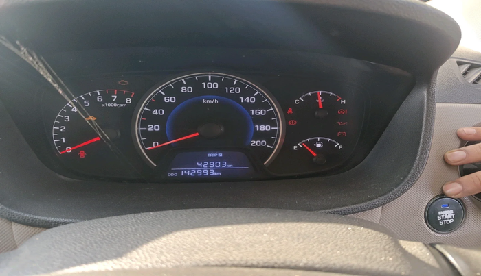 2013 Hyundai Grand i10 SPORTZ 1.2 KAPPA VTVT, Petrol, Manual, 1,42,993 km, interior