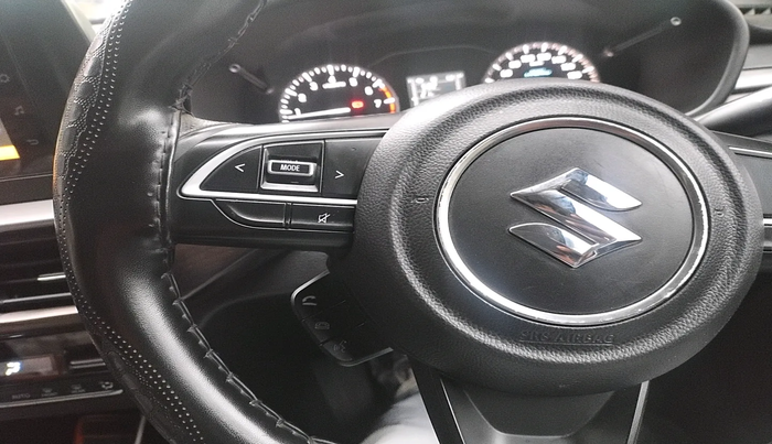 2022 Maruti BREZZA VXI SMART HYBRID, Petrol, Manual, 41,650 km, interior