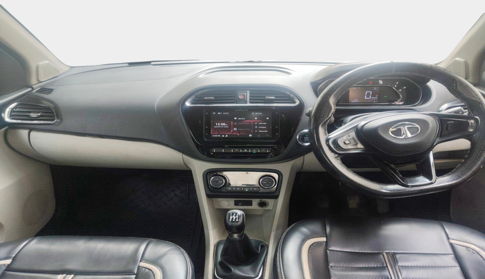 2022 Tata TIGOR XZ PLUS CNG, Petrol, Manual, 58,687 km, interior