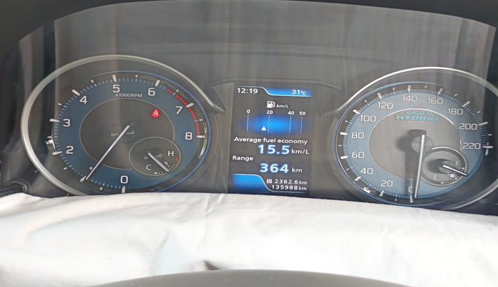 2019 Maruti Ertiga ZXI+ SHVS, Petrol, Manual, 1,35,988 km, interior