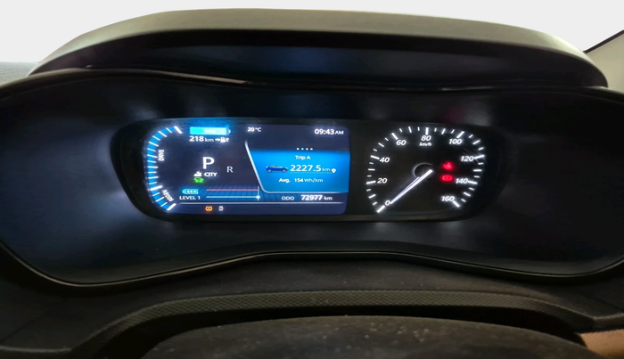 2022 Tata NEXON EV XZ Plus Lux Jet, Electric, Automatic, 72,977 km, interior