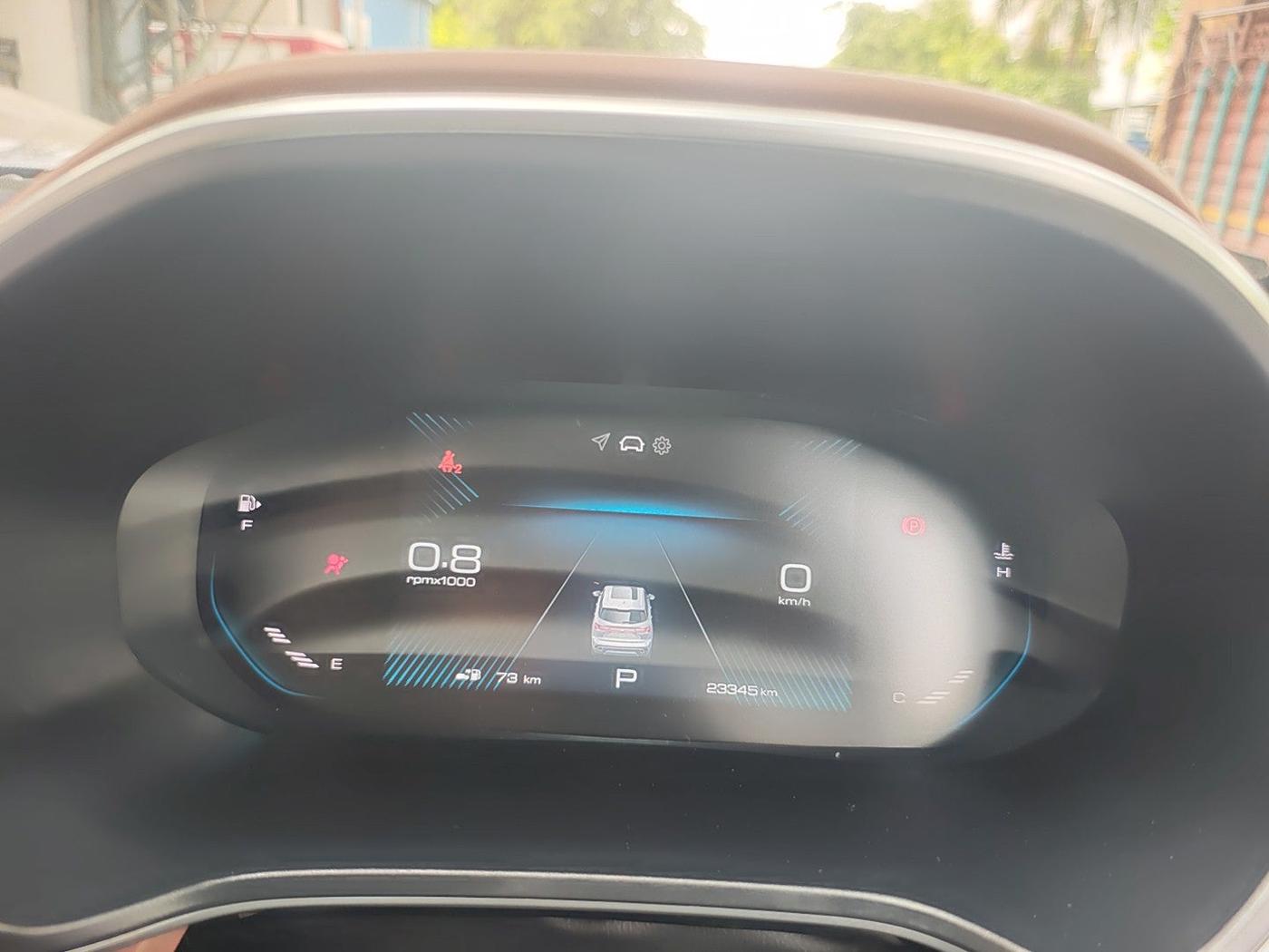 2024 MG HECTOR PLUS SHARP PRO 1.5 PETROL TURBO CVT 7 STR, Petrol, Automatic, 23,345 km, interior