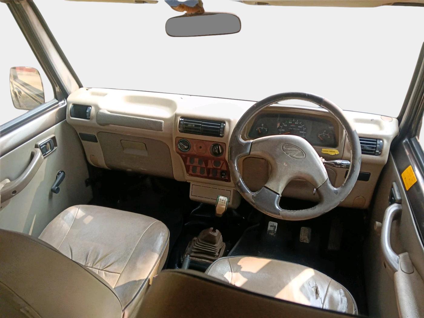 2013 Mahindra Bolero Camper 2WD Power Steering, Diesel, Manual, 1,04,790 km, interior