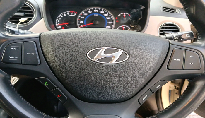 2015 Hyundai Grand i10 ASTA AT 1.2 KAPPA VTVT, Petrol, Automatic, 67,297 km, interior