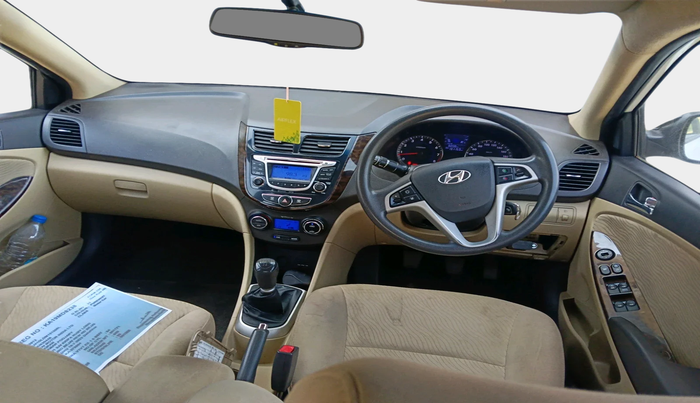 2013 Hyundai Verna FLUIDIC 1.6 VTVT EX, Petrol, Manual, 1,31,153 km, interior