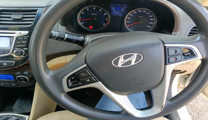 2013 Hyundai Verna FLUIDIC 1.6 VTVT EX, Petrol, Manual, 1,31,153 km, interior