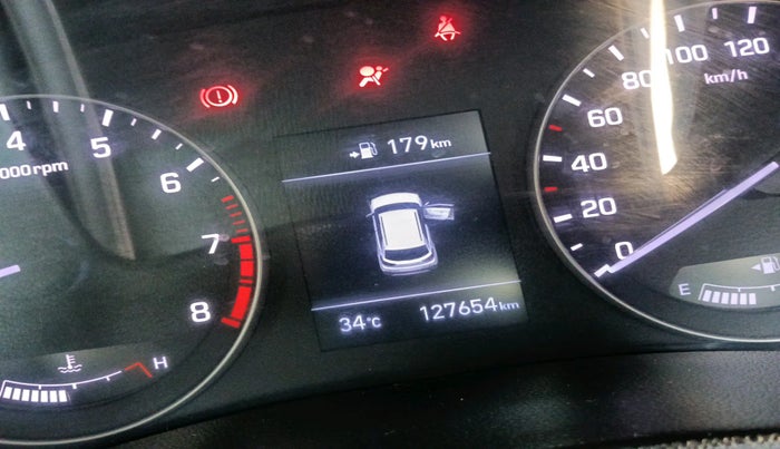 2018 Hyundai Creta SX (O) 1.6 PETROL, Petrol, Manual, 1,27,654 km, interior