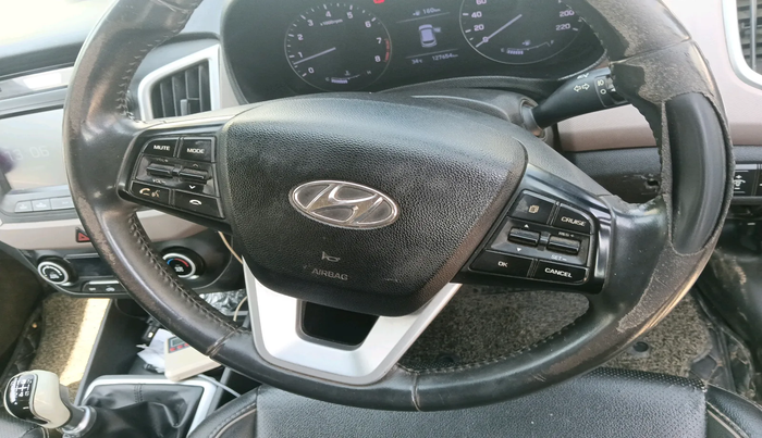 2018 Hyundai Creta SX (O) 1.6 PETROL, Petrol, Manual, 1,27,654 km, interior