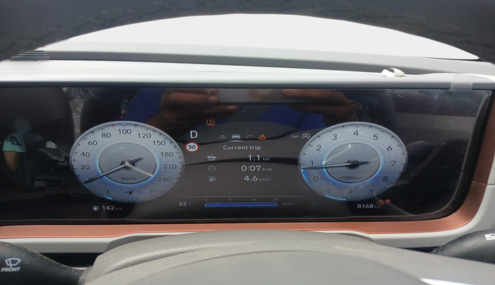 2024 Hyundai Creta SX (O) IVT 1.5 PETROL, Petrol, Automatic, 8,168 km, interior