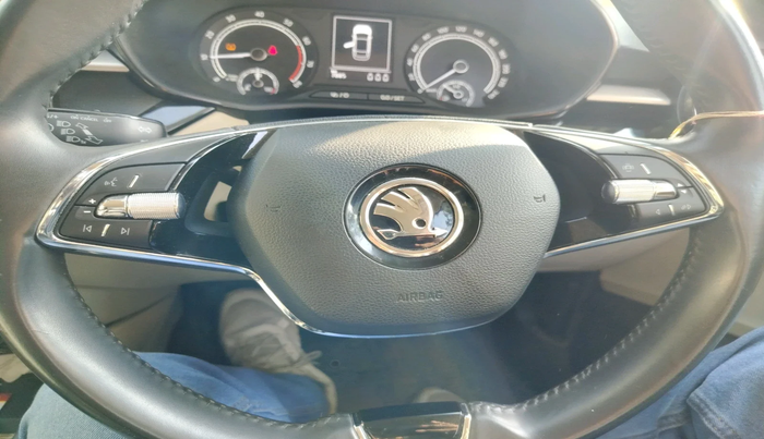 2024 Skoda SLAVIA AMBITION 1.0L TSI MT, Petrol, Manual, 7,885 km, interior