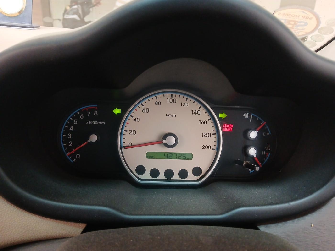 2010 Hyundai i10 MAGNA 1.2, Petrol, Manual, 42,725 km, interior