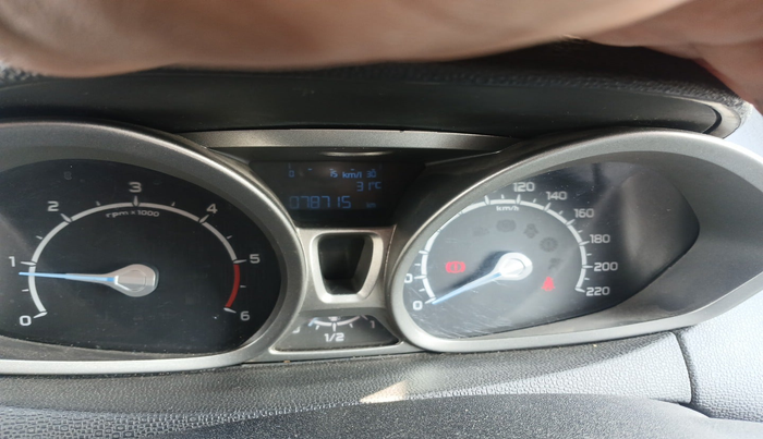 2013 Ford Ecosport TITANIUM 1.5L DIESEL, Diesel, Manual, 1,24,014 km, interior