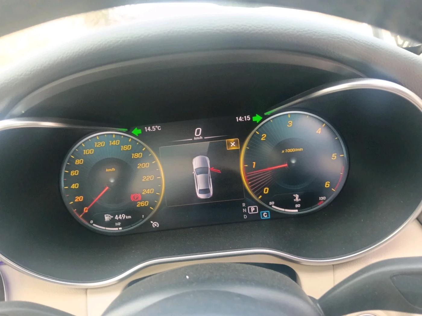 2020 Mercedes Benz C Class C 220d PROGRESSIVE, Diesel, Automatic, 45,231 km, interior