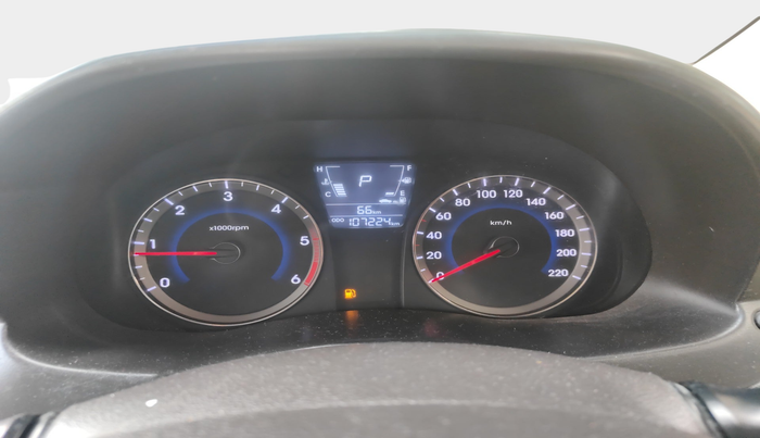 2014 Hyundai Verna FLUIDIC 1.6 CRDI SX AT, Diesel, Automatic, 1,07,224 km, interior