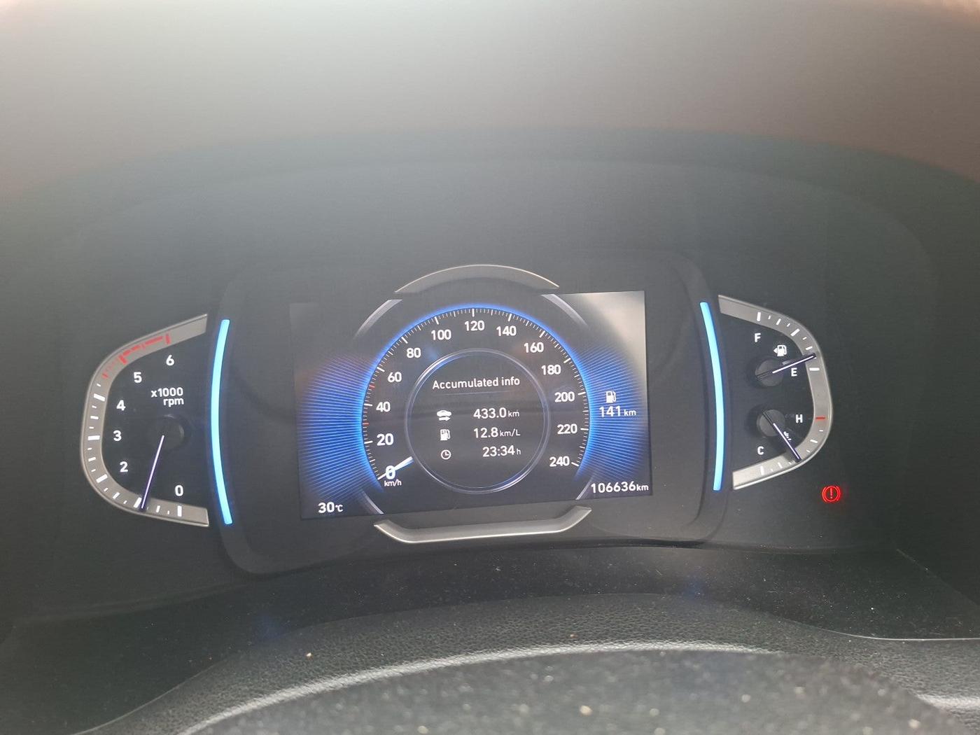 2021 Hyundai ALCAZAR PRESTIGE 1.5 MT 7STR, Diesel, Manual, 1,09,000 km, interior