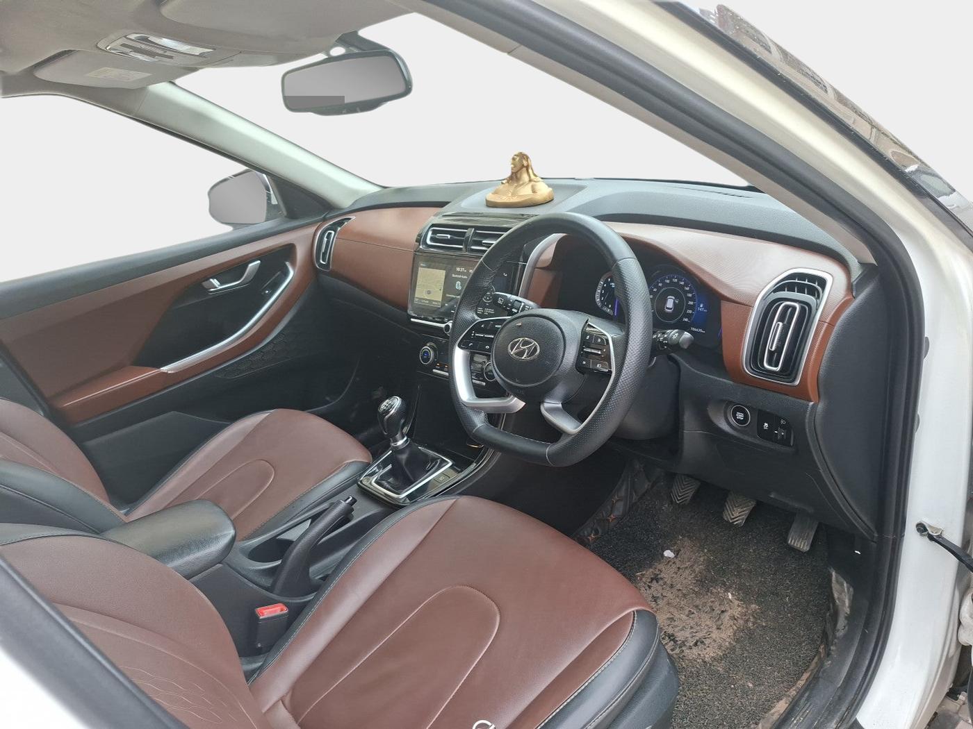 2021 Hyundai ALCAZAR PRESTIGE 1.5 MT 7STR, Diesel, Manual, 1,09,000 km, interior