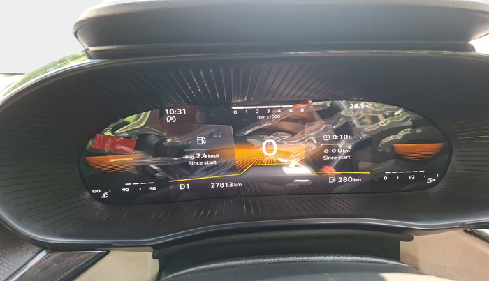 2023 Skoda SLAVIA STYLE 1.0L TSI AT, Petrol, Automatic, 29,000 km, interior