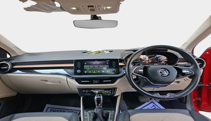 2023 Skoda SLAVIA STYLE 1.0L TSI AT, Petrol, Automatic, 29,000 km, interior