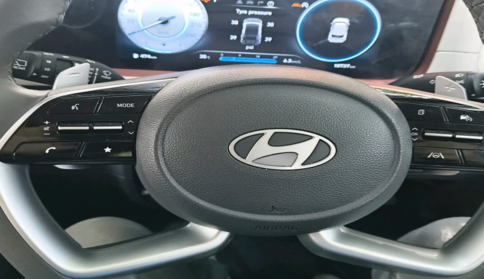 2024 Hyundai Creta SX (O) IVT 1.5 PETROL, Petrol, Automatic, 21,371 km, interior