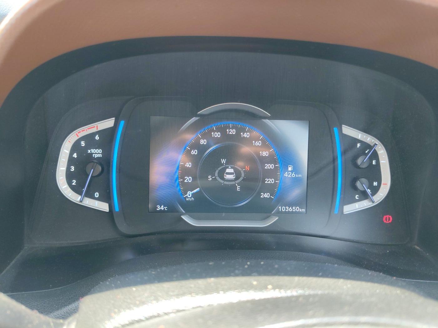2021 Hyundai ALCAZAR PRESTIGE 1.5 MT 7STR, Diesel, Manual, 1,06,000 km, interior