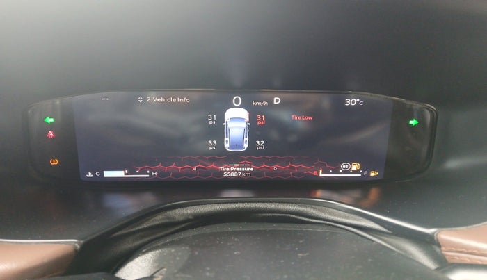 2022 Jeep MERIDIAN LIMITED (O) 4X4 AT, Diesel, Automatic, 55,887 km, interior