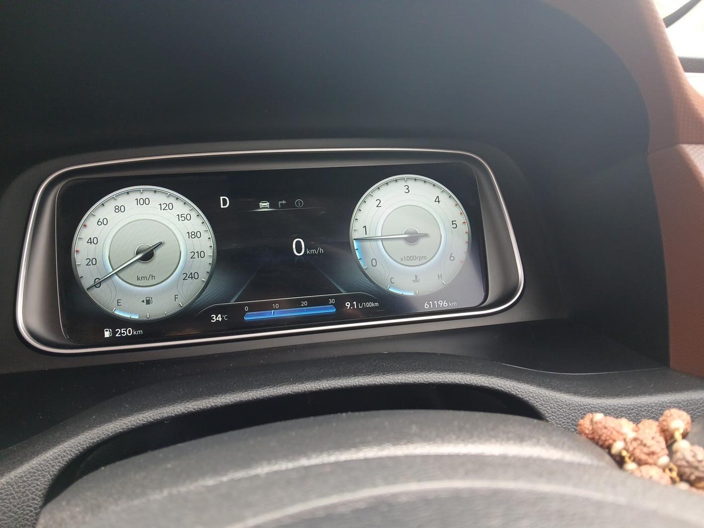2021 Hyundai ALCAZAR PLATINUM(O) 6STR 1.5 AT, Diesel, Automatic, 61,196 km, interior