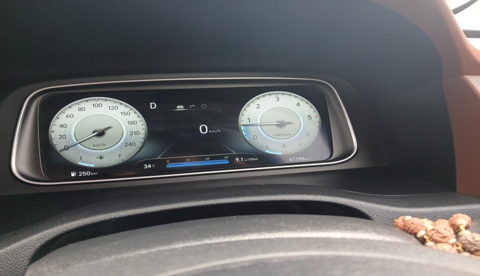 2021 Hyundai ALCAZAR PLATINUM(O) 6STR 1.5 AT, Diesel, Automatic, 61,196 km, interior