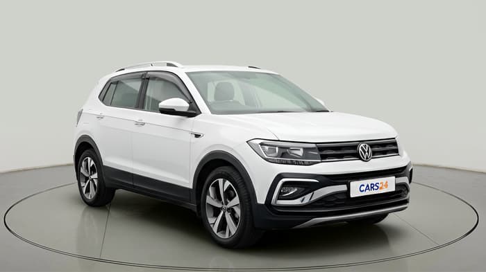 2022 Volkswagen TAIGUN TOPLINE 1.0 TSI MT, Petrol, Manual, 1,28,192 km, exterior
