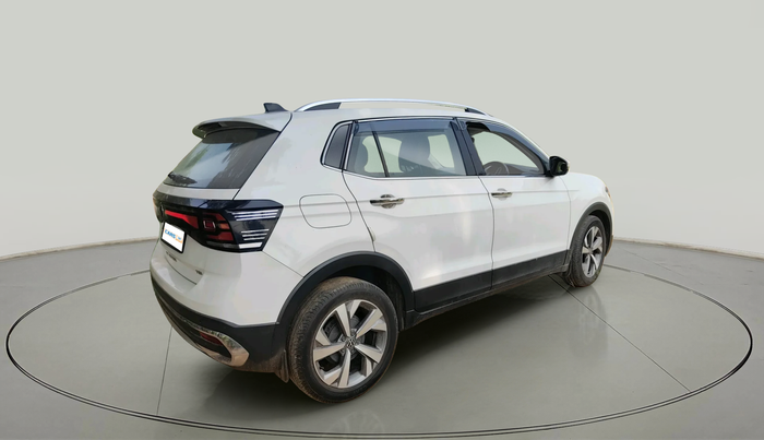 2022 Volkswagen TAIGUN TOPLINE 1.0 TSI MT, Petrol, Manual, 1,28,192 km, exterior