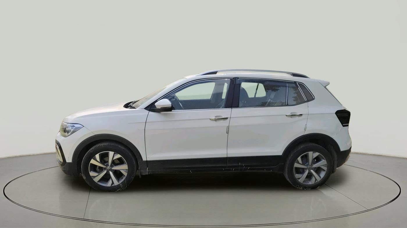 2022 Volkswagen TAIGUN TOPLINE 1.0 TSI MT, Petrol, Manual, 1,28,192 km, exterior
