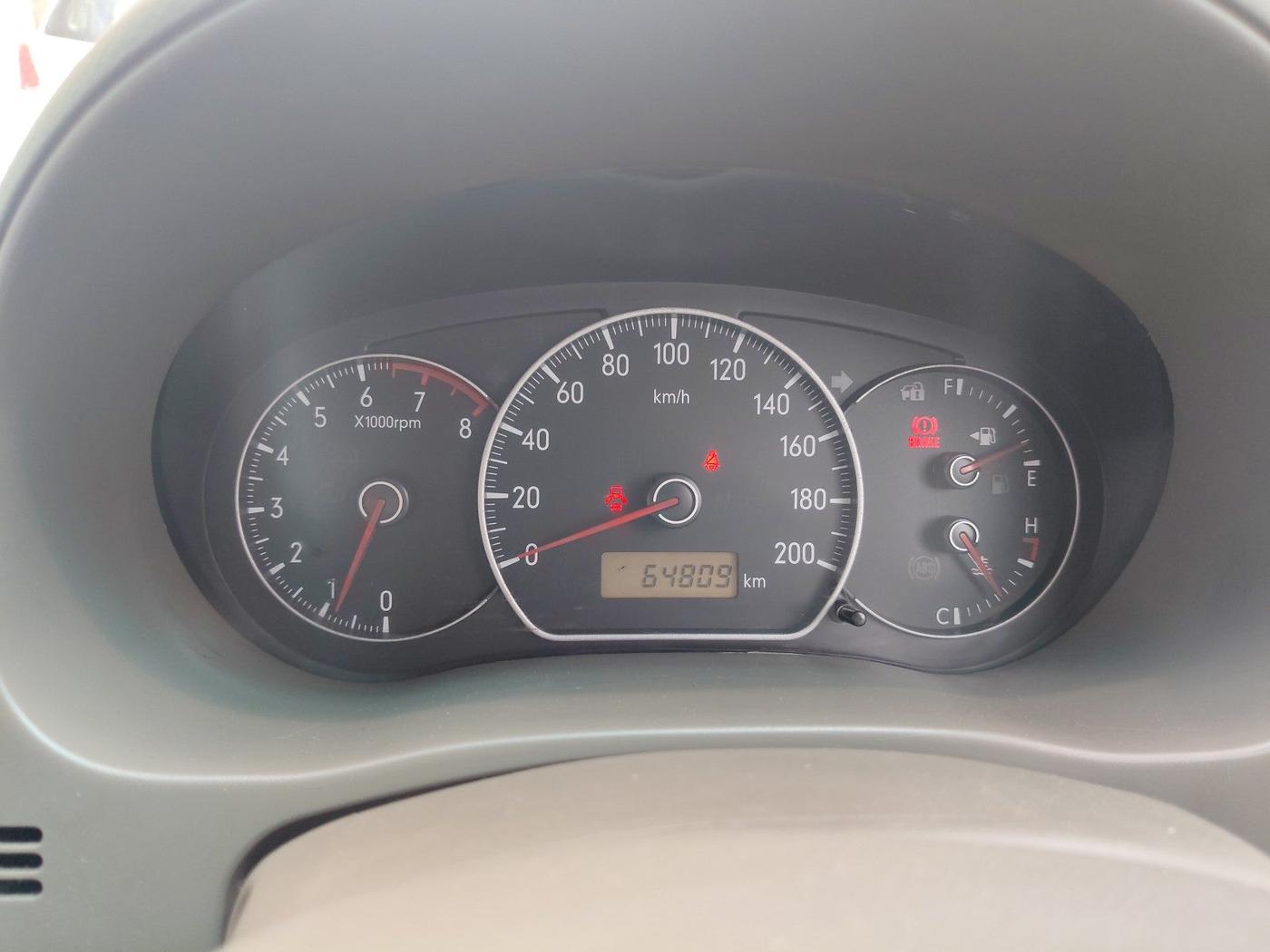 2010 Maruti SX4 ZXI, Petrol, Manual, 64,809 km, interior
