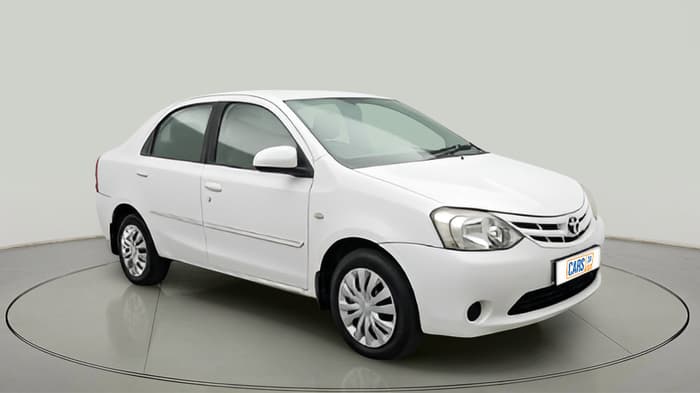 2013 Toyota Etios G, Petrol, Manual, 55,870 km, exterior