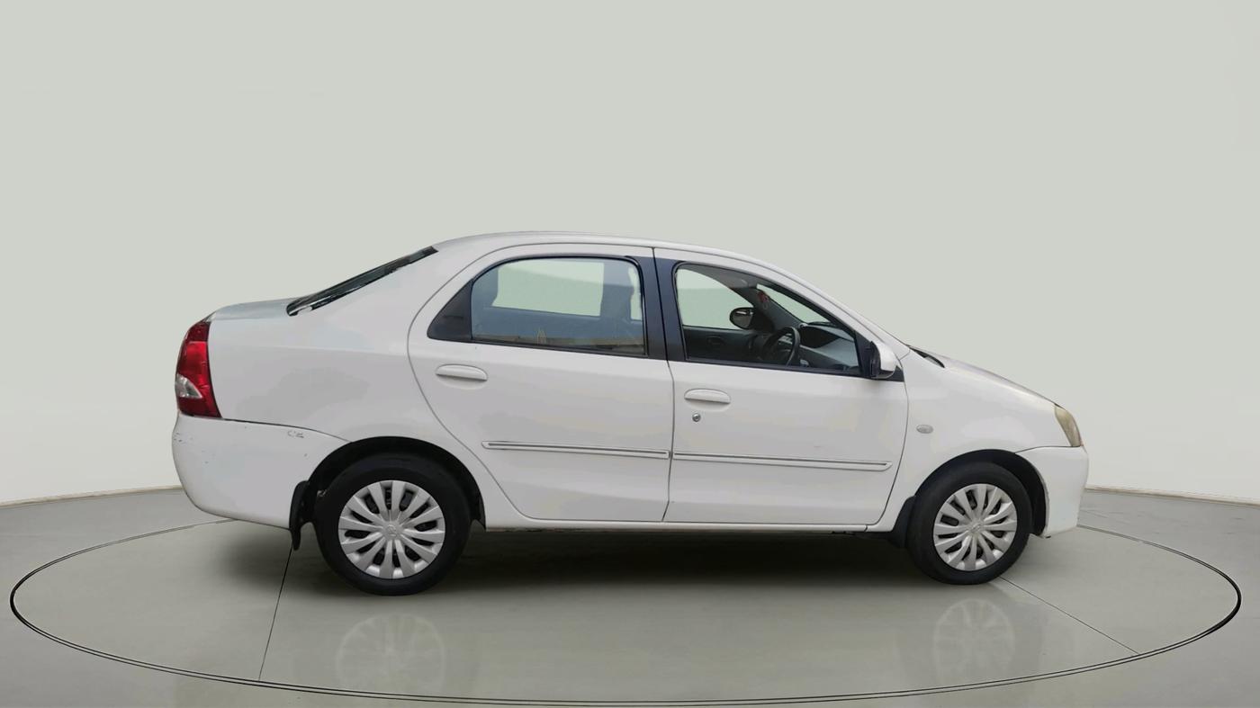 2013 Toyota Etios G, Petrol, Manual, 55,870 km, exterior